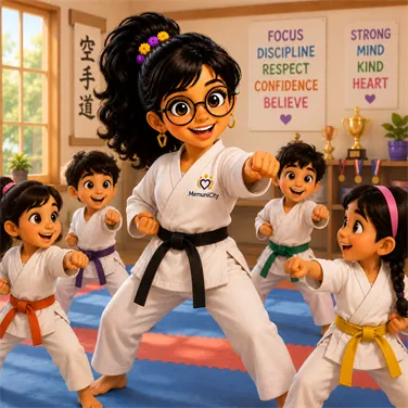 A neighbourhood martial-arts teacher